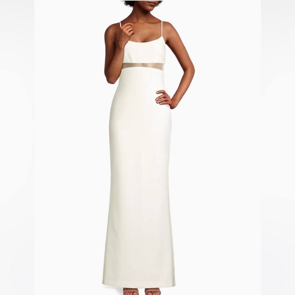 NWT Likely Stefania White Gown Size 6.
